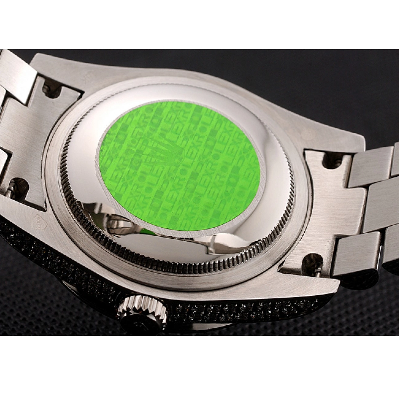 Aaa replica watch Diamond Case Day-Date Pave Dial Rolex Bracelet Swiss 1453950 Diamond Diamond 0618